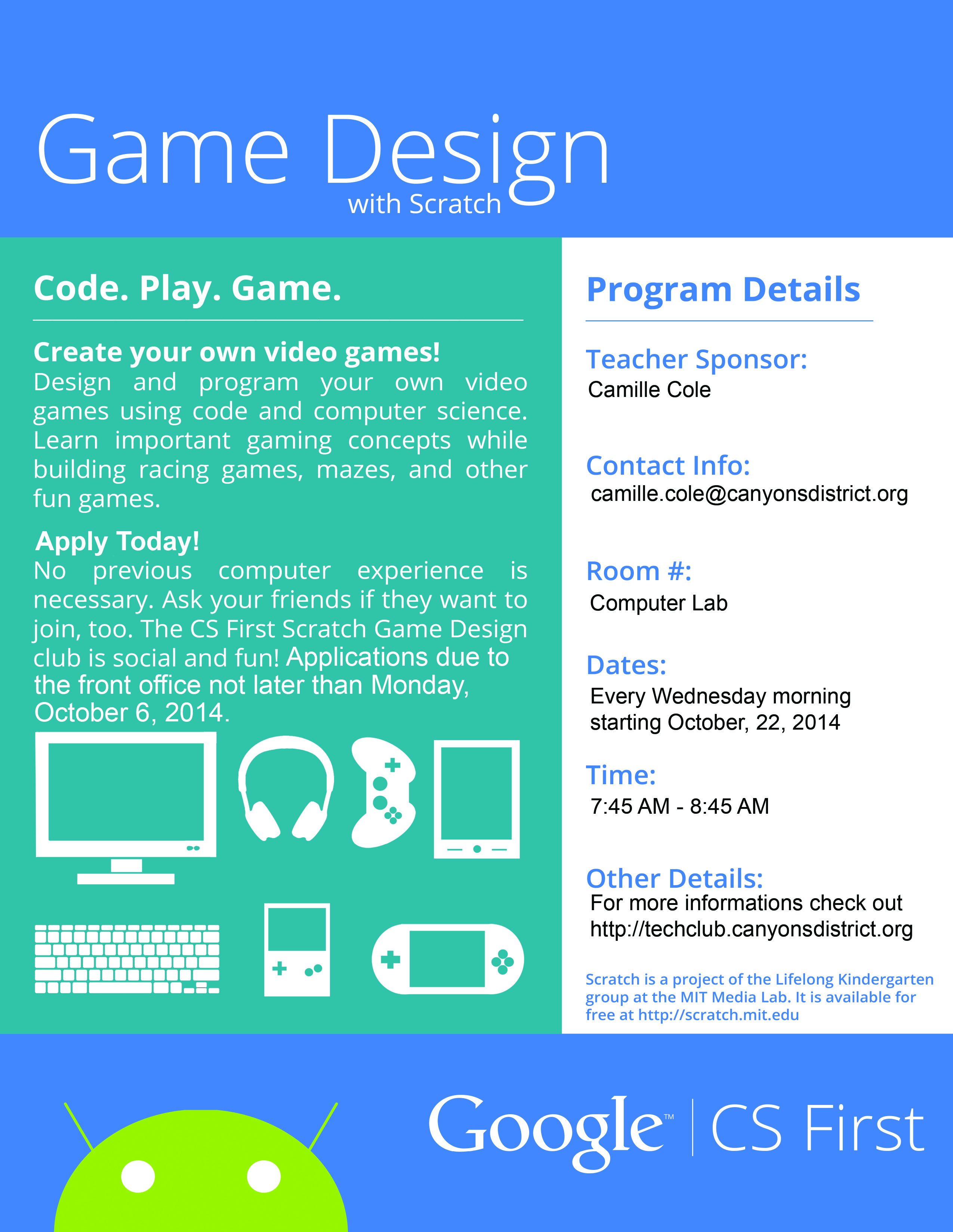 Google's Free Game Builder for Beginners
